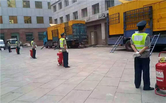 松原租赁发电机案例