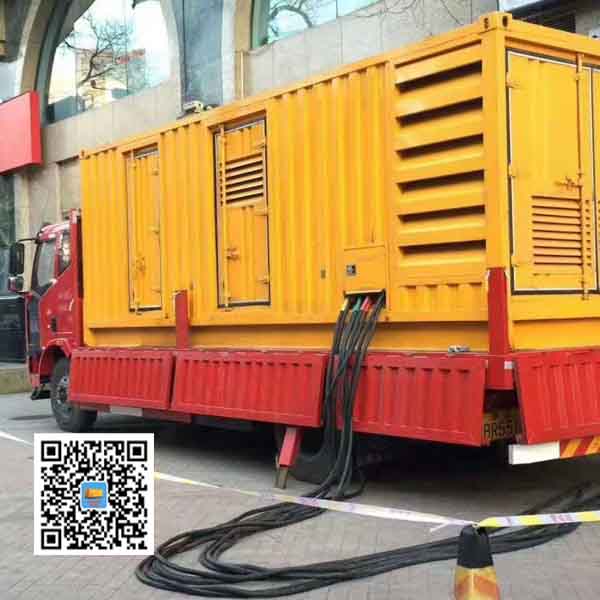 松原静音发电机出租